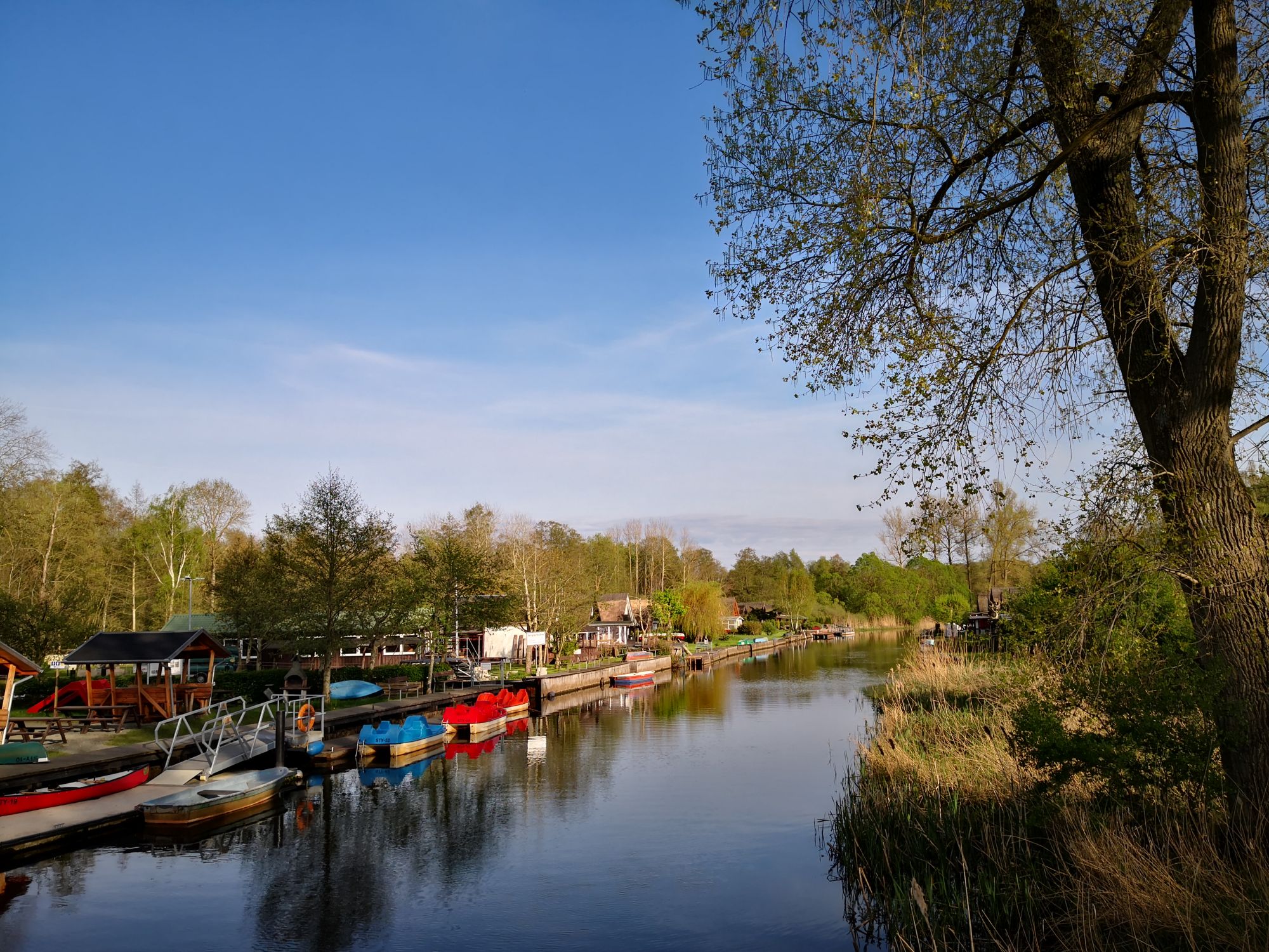 Bootsverleih an der Recknitz